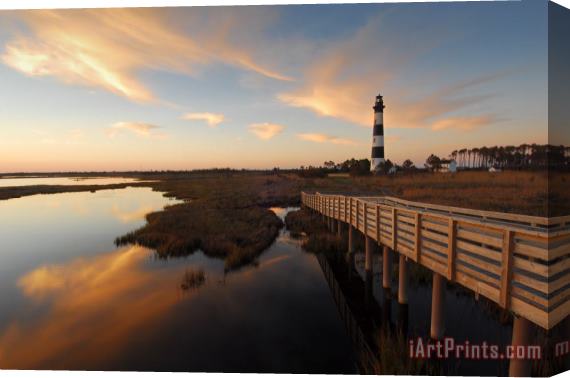 Collection 3 Bodie Island Sentinel Stretched Canvas Print / Canvas Art