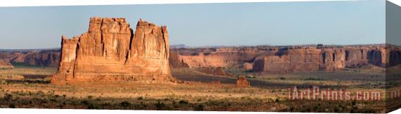 Collection 6 Arches National Park Large Panorama Stretched Canvas Painting / Canvas Art