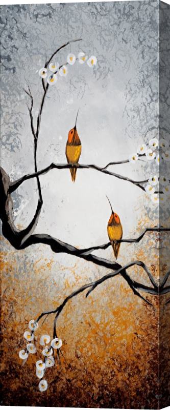Collection 6 Birds Stretched Canvas Painting / Canvas Art