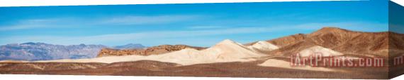Collection 6 Death Valley Mountain Panorama Stretched Canvas Print / Canvas Art