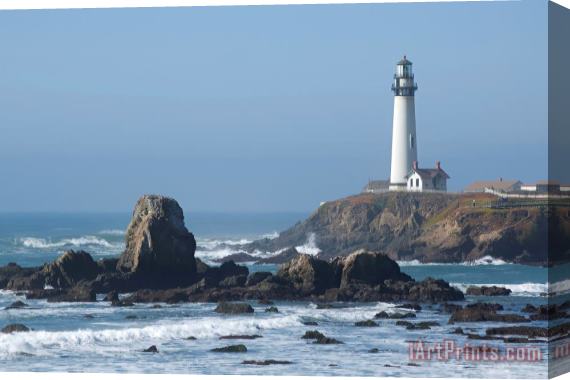 Collection 6 Pigeon Point Lighthouse Stretched Canvas Painting / Canvas Art