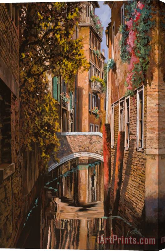Collection 7 autunno a Venezia Stretched Canvas Print / Canvas Art