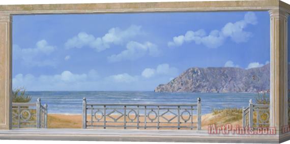 Collection 7 Guardando Il Mare Stretched Canvas Painting / Canvas Art