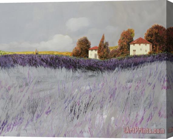 Collection 7 I Campi Di Lavanda Stretched Canvas Painting / Canvas Art