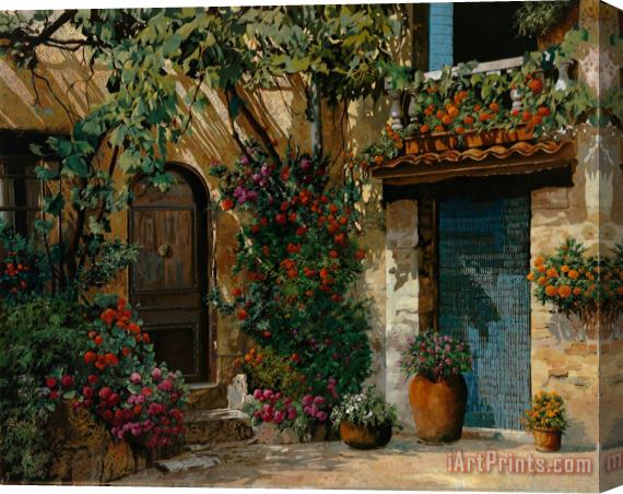 Collection 7 Il Giardino Francese Stretched Canvas Print / Canvas Art