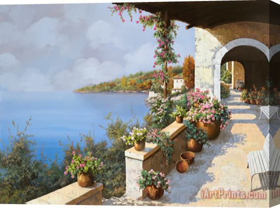 Collection 7 La Terrazza Stretched Canvas Painting / Canvas Art