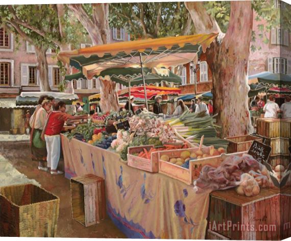 Collection 7 Mercato Provenzale Stretched Canvas Painting / Canvas Art