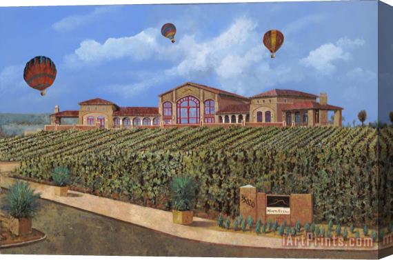 Collection 7 Monte de Oro and the air balloons Stretched Canvas Print / Canvas Art