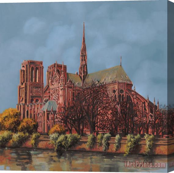 Collection 7 Notre-Dame Stretched Canvas Painting / Canvas Art