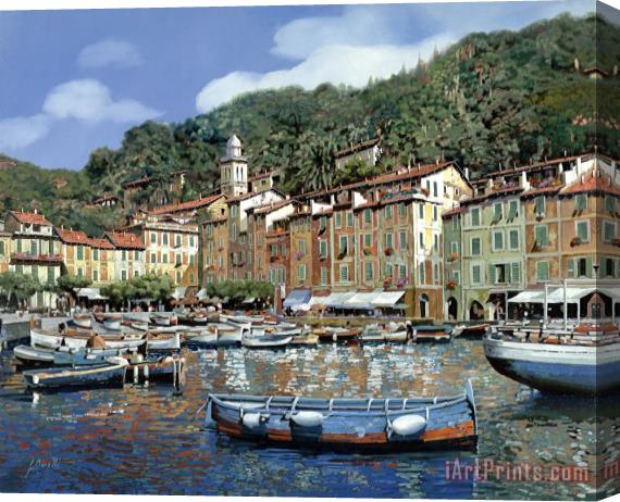 Collection 7 Portofino Stretched Canvas Print / Canvas Art