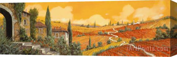Collection 7 terra di Siena Stretched Canvas Painting / Canvas Art