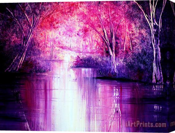Collection 9 Calm Waters Stretched Canvas Painting / Canvas Art