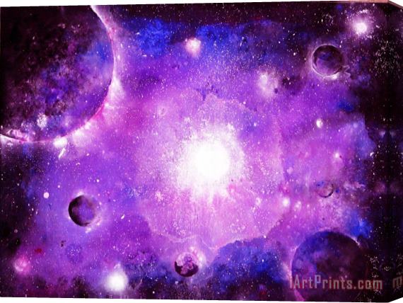 Collection 9 Celestial Stretched Canvas Print / Canvas Art