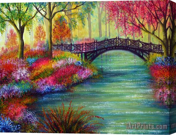 Collection 9 Elysian Bridge Stretched Canvas Painting / Canvas Art