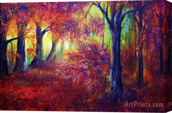 Collection 9 Forever Autumn Stretched Canvas Painting / Canvas Art