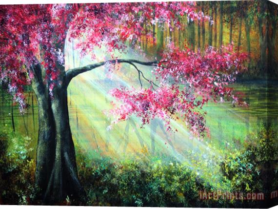 Collection 9 Glimmer Stretched Canvas Painting / Canvas Art