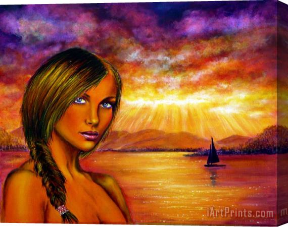 Collection 9 Longing Stretched Canvas Painting / Canvas Art