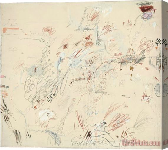 Collection Dutch Interior by Cy Twombly 1962 Stretched Canvas Painting / Canvas Art