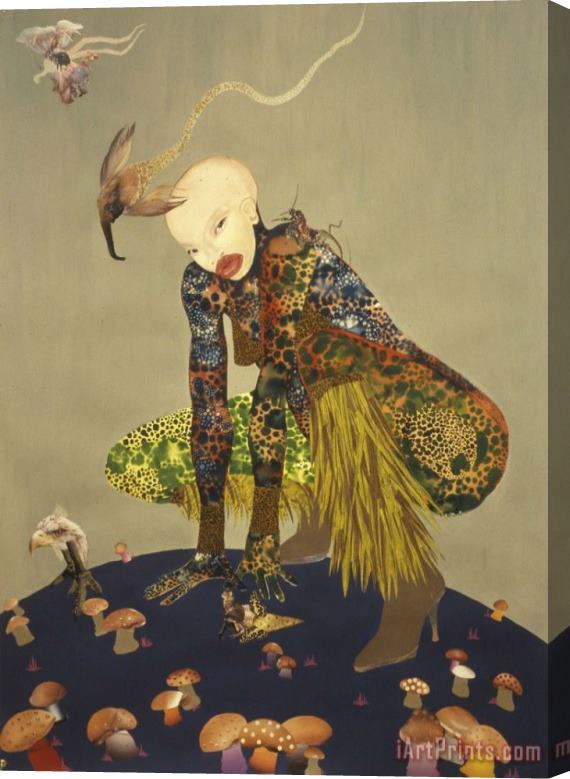 Collection Wangechi Mutu Riding Death in My Sleep Stretched Canvas Painting / Canvas Art