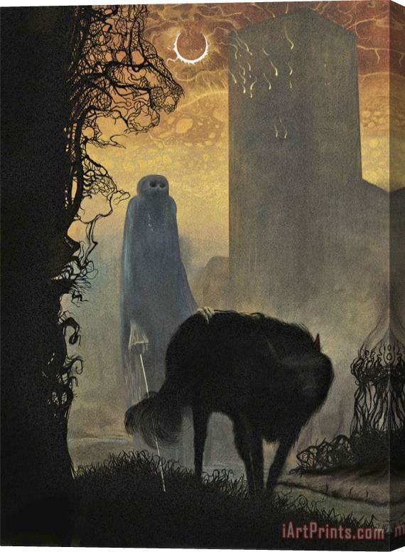 Collection Zdzislaw Beksinski Stretched Canvas Painting / Canvas Art