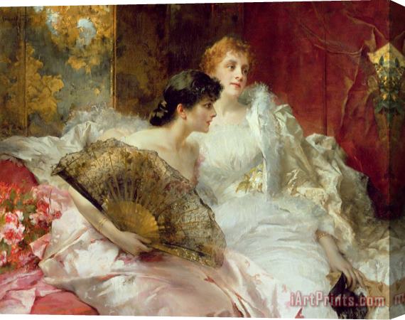 Conrad Kiesel After the Ball Stretched Canvas Painting / Canvas Art