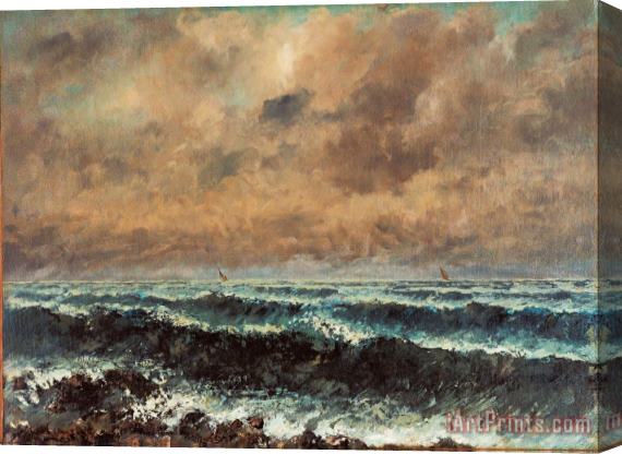 Courbet, Gustave Autumn Sea Stretched Canvas Print / Canvas Art