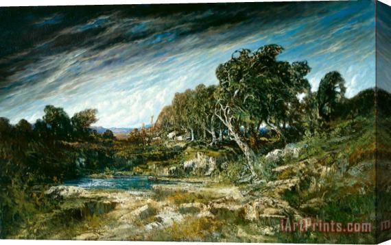 Courbet, Gustave The Gust of Wind Stretched Canvas Painting / Canvas Art