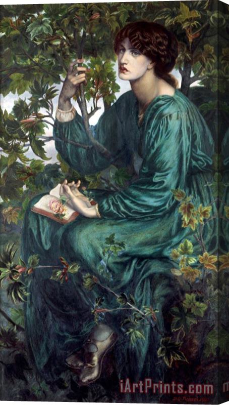 Dante Gabriel Rossetti The Day Dream Stretched Canvas Painting / Canvas Art