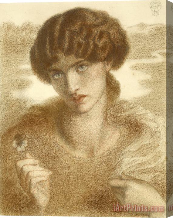 Dante Gabriel Rossetti Water Willow Stretched Canvas Painting / Canvas Art