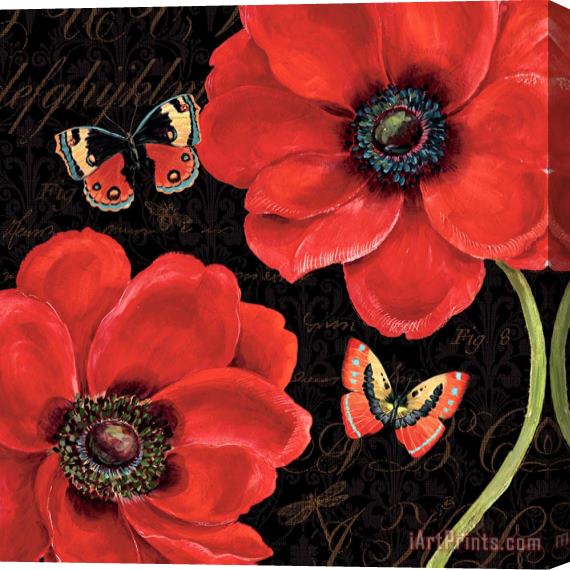 Daphne Brissonnet Petals And Wings III Stretched Canvas Painting / Canvas Art
