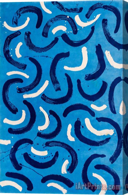 David Hockney Swimming Pool Carpet, 1988 Stretched Canvas Print / Canvas Art