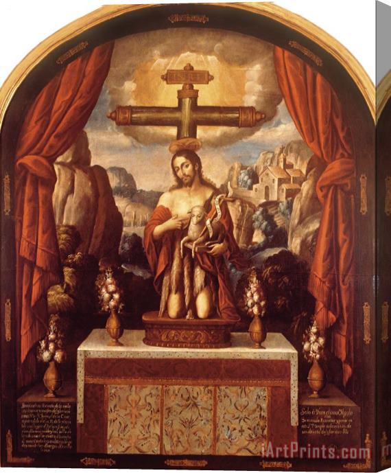 Diego De Sanabria Saint John of The Cross Stretched Canvas Print / Canvas Art