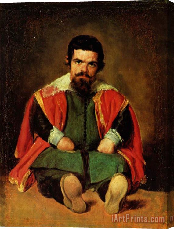 Diego Velazquez Don Sebastian De Morra Stretched Canvas Painting / Canvas Art
