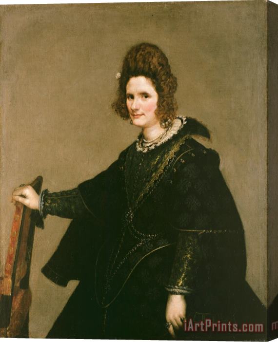 Diego Velazquez Portrait of a Lady Stretched Canvas Print / Canvas Art