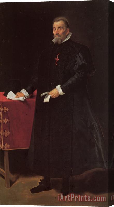Diego Velazquez Portrait of Don Diego De Corral Y Arellano 1632 Stretched Canvas Painting / Canvas Art