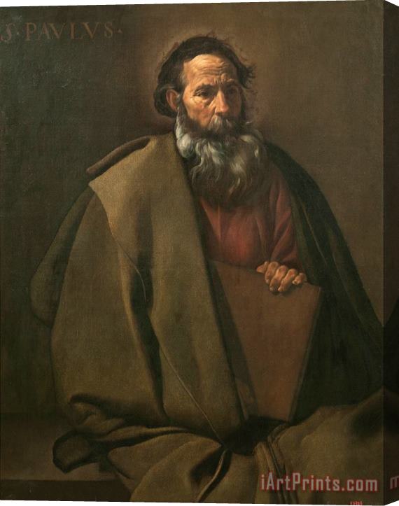 Diego Velazquez Saint Paul Stretched Canvas Print / Canvas Art