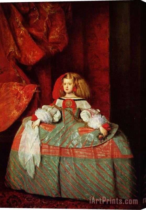 Diego Velazquez The Infanta Maria Marguerita in Pink 1659 Stretched Canvas Print / Canvas Art