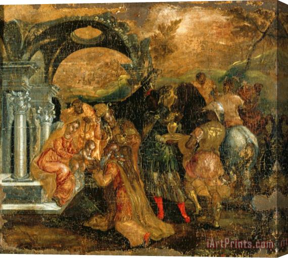 Domenikos Theotokopoulos, El Greco The Adoration of The Magi 2 Stretched Canvas Painting / Canvas Art