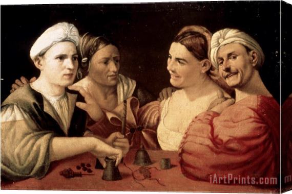 Dosso Dossi The Magicians Stretched Canvas Painting / Canvas Art