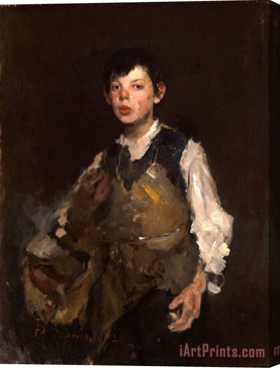 Duveneck, Frank Whistling Boy Stretched Canvas Painting / Canvas Art