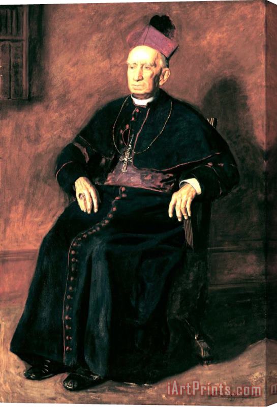 Eadweard J. Muybridge Archbishop William Henry Elder Stretched Canvas Print / Canvas Art