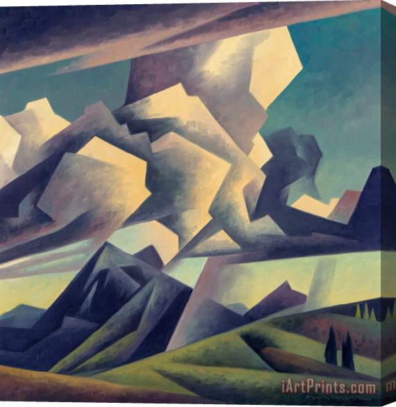 Ed Mell Highland Clouds, 2004 Stretched Canvas Print / Canvas Art