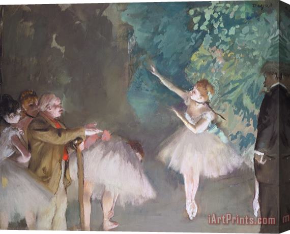 Edgar Degas Ballet Rehearsal Stretched Canvas Print / Canvas Art