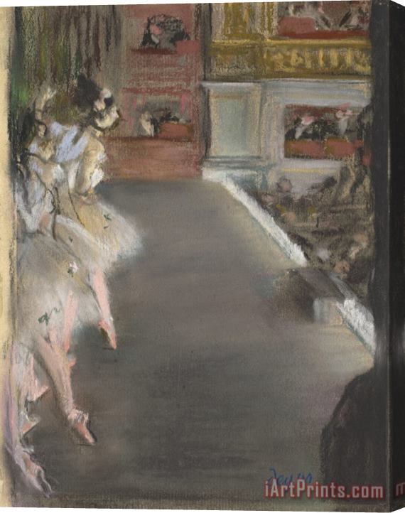Edgar Degas Dancers at The Old Opera House Stretched Canvas Painting / Canvas Art