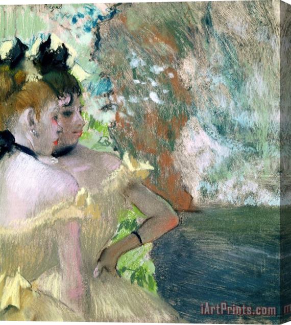 Edgar Degas Dancers in the Wings Stretched Canvas Print / Canvas Art