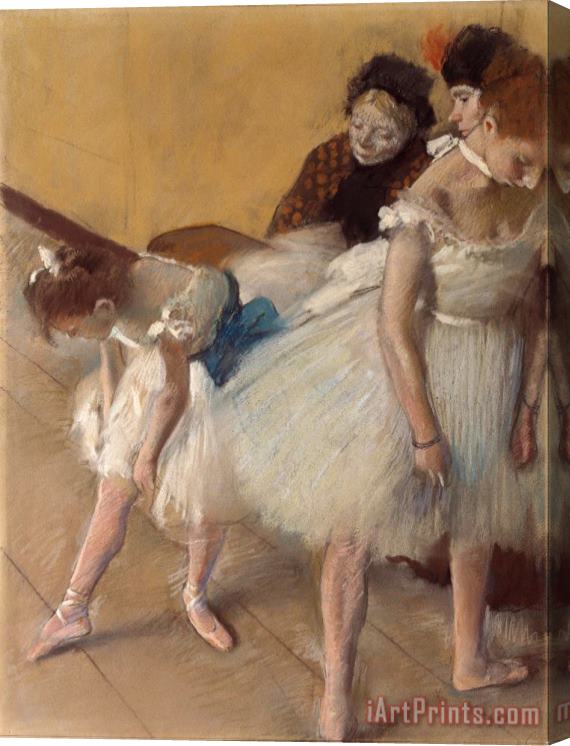 Edgar Degas Examen De Danse (dance Examination) Stretched Canvas Print / Canvas Art
