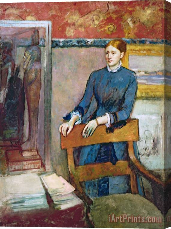 Edgar Degas Helene Rouart Stretched Canvas Print / Canvas Art