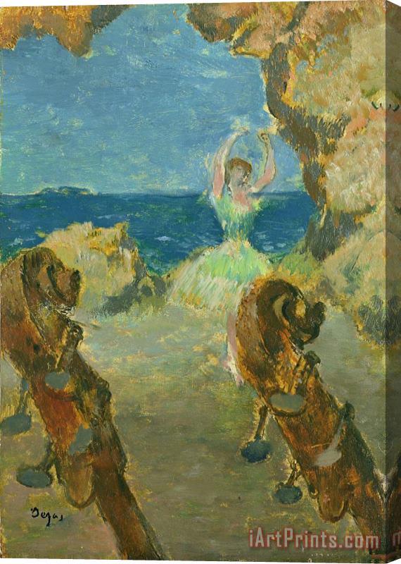 Edgar Degas The Ballet Dancer Stretched Canvas Painting / Canvas Art