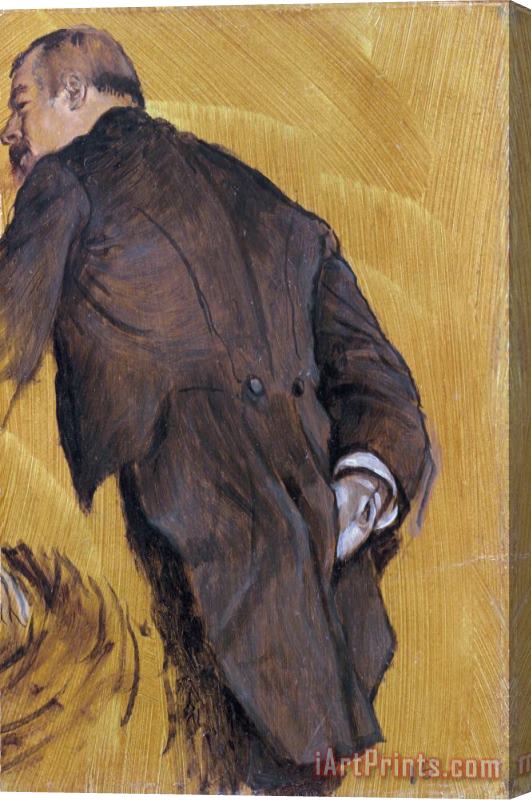 Edgar Degas The Impresario Stretched Canvas Print / Canvas Art