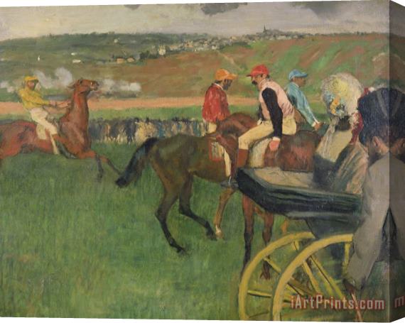 Edgar Degas The Race Course Stretched Canvas Print / Canvas Art